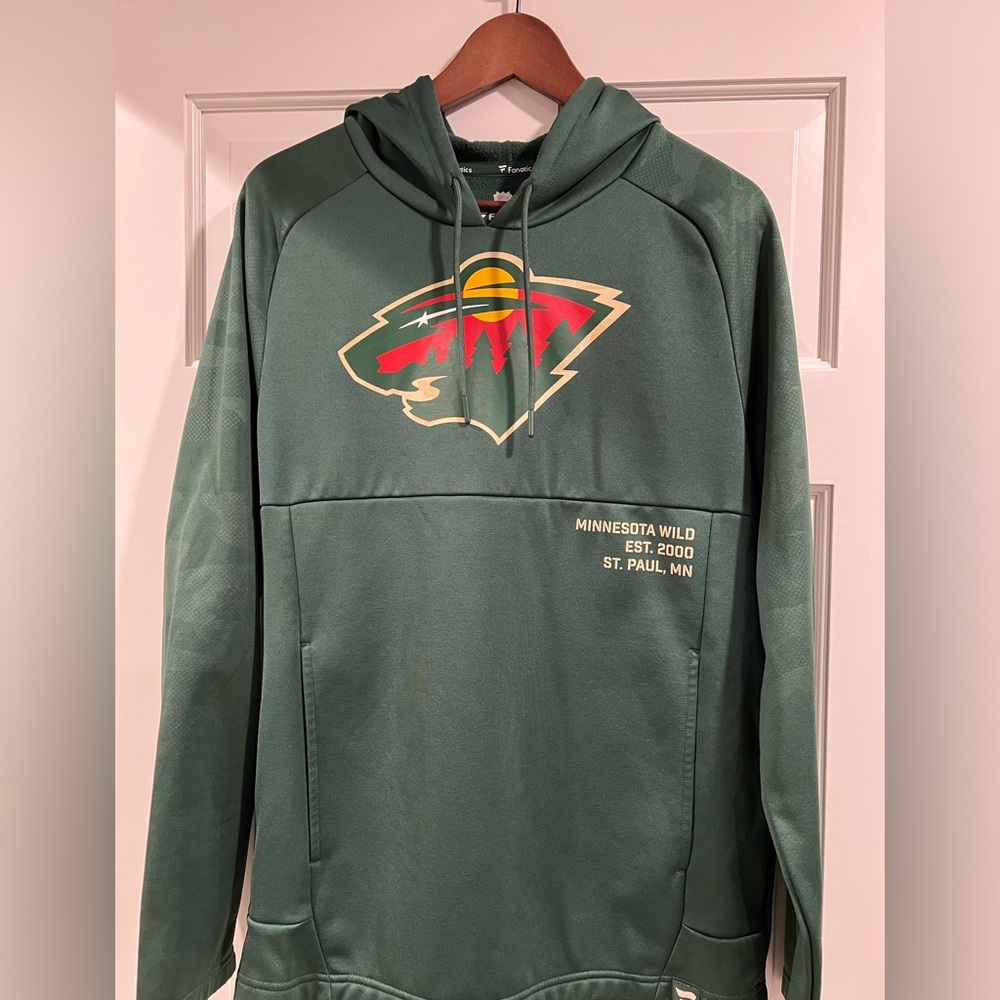 Men's Minnesota Wild Fanatic sweatshirt hoody